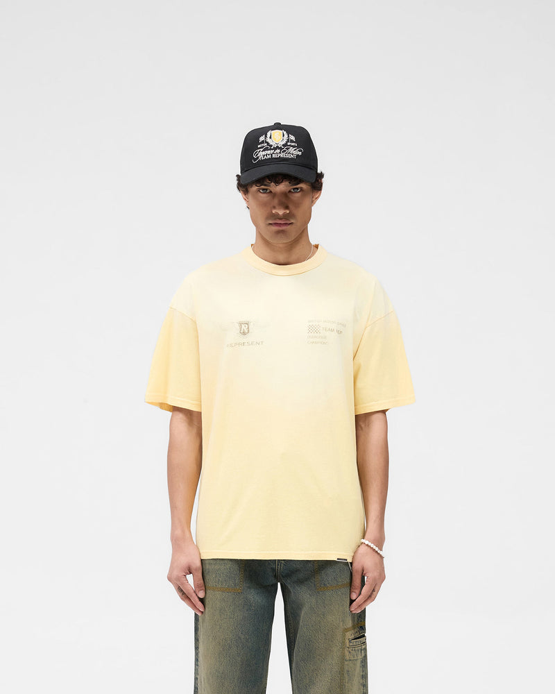 Team Rep T-Shirt - Light Yellow