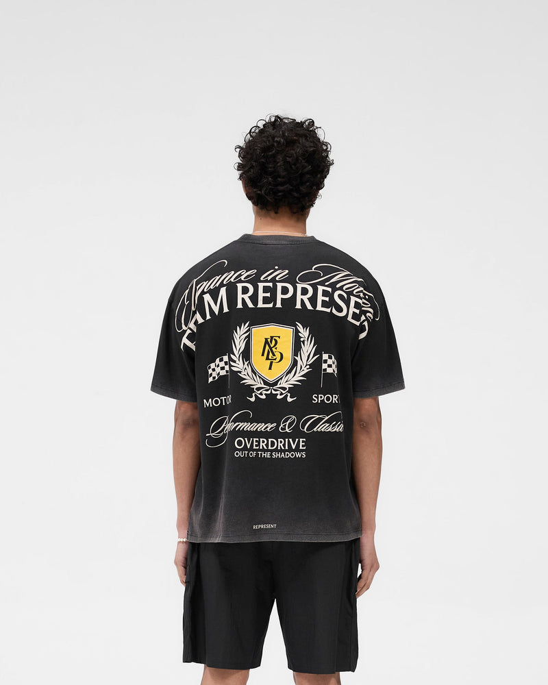 Crest T-Shirt - Vintage Black