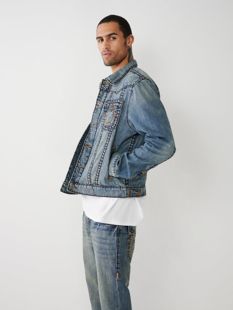 Jimmy Super T Stitch Denim Jacket