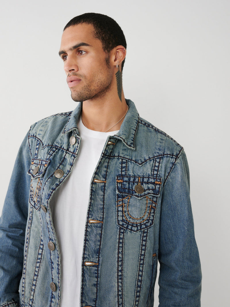 Jimmy Super T Stitch Denim Jacket