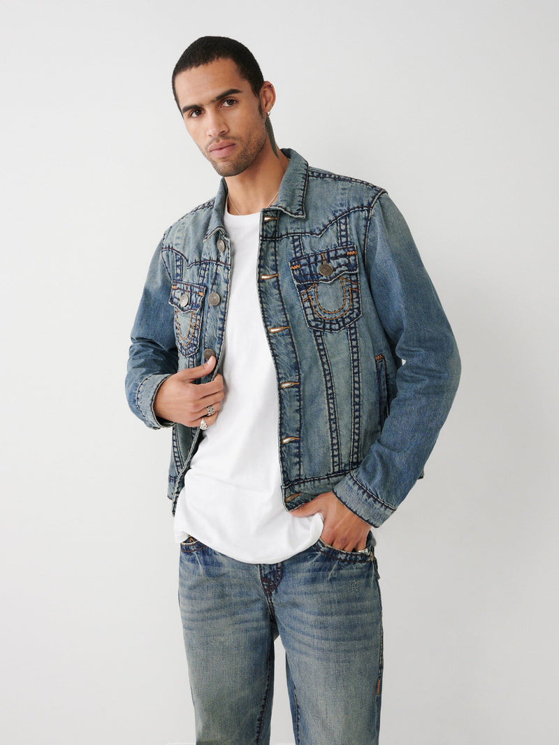 Jimmy Super T Stitch Denim Jacket