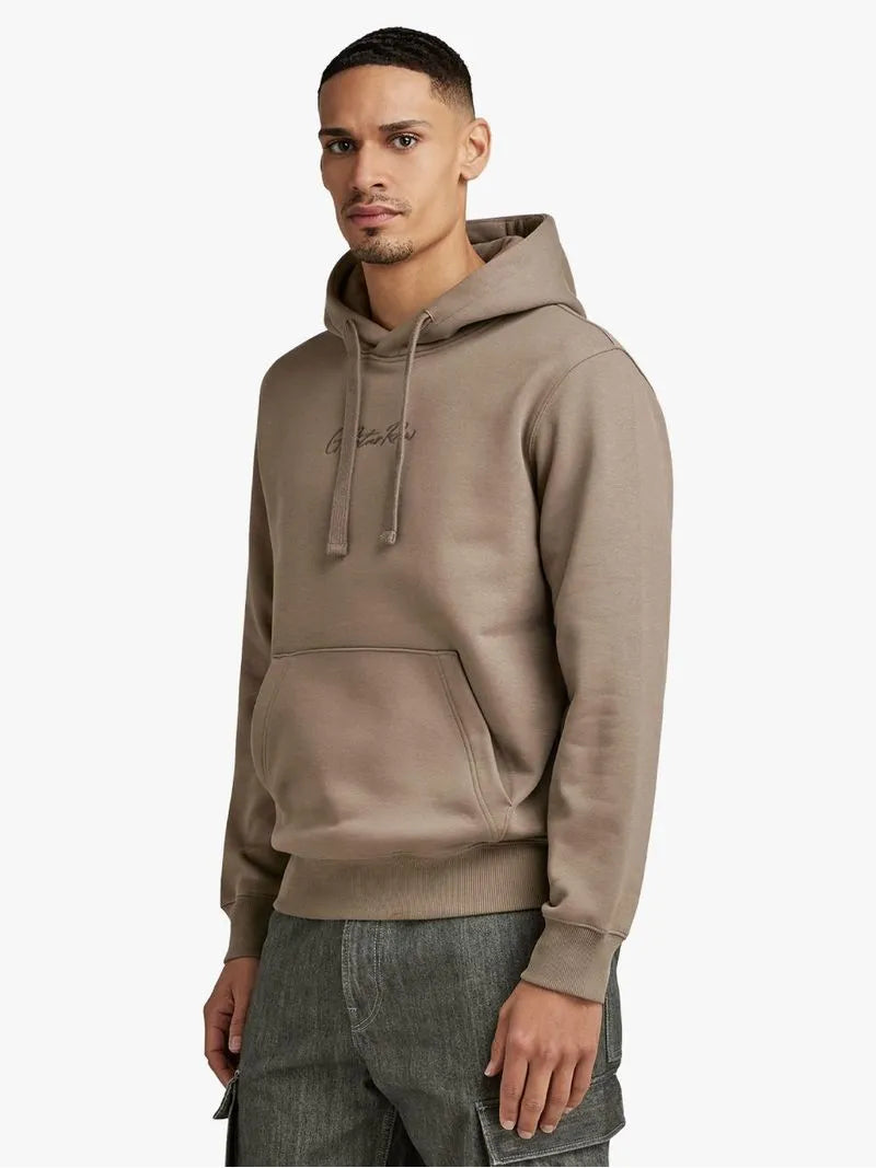 G-Star Men's Autograph Brown Hoodie
