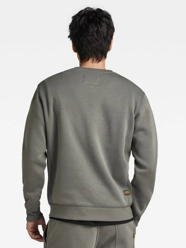 G-Star Men's Premium Core Grey Sweater