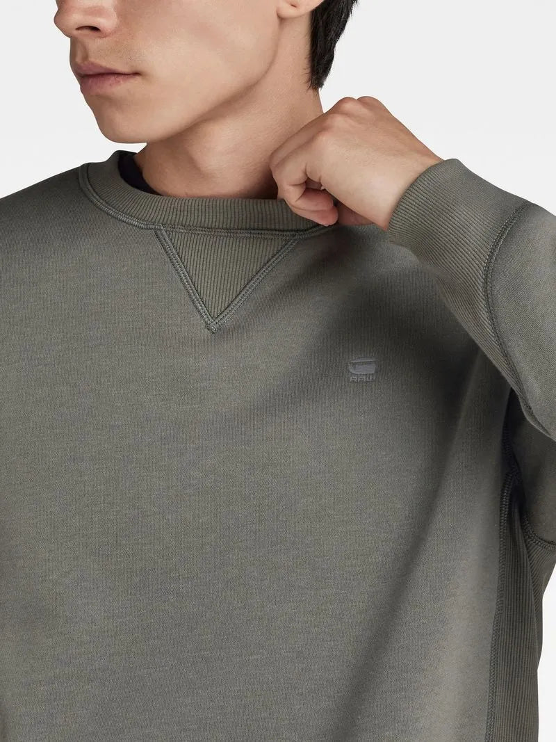 G-Star Men's Premium Core Grey Sweater
