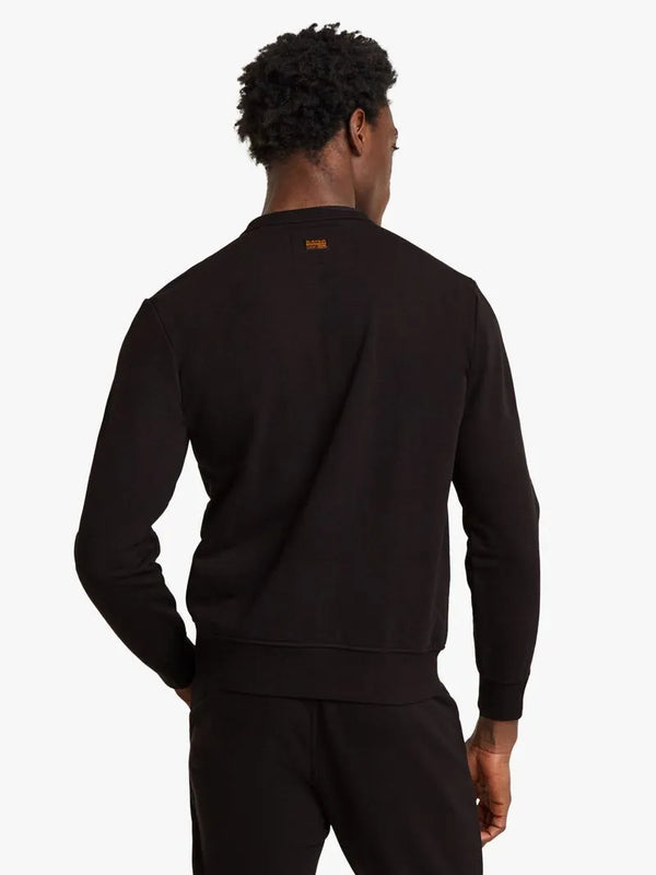 G-Star Men's Premium Core Dark Black Sweater