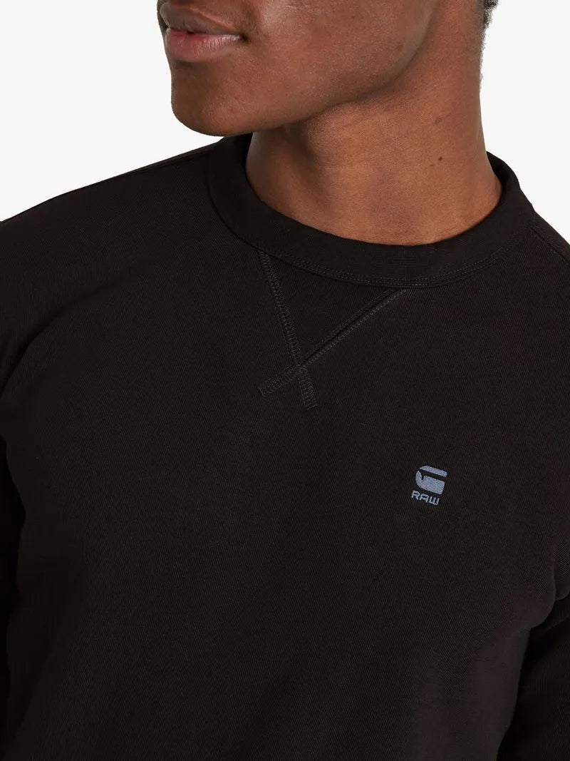 G-Star Men's Premium Core Dark Black Sweater