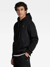 G-Star Men's Premium Core Dark Black Hooded Sweater