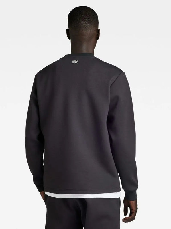 G-Star Men's Motion Tweeter Dark Black Sweater
