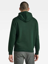 G-Star Mens Premium Core Green Hoodie