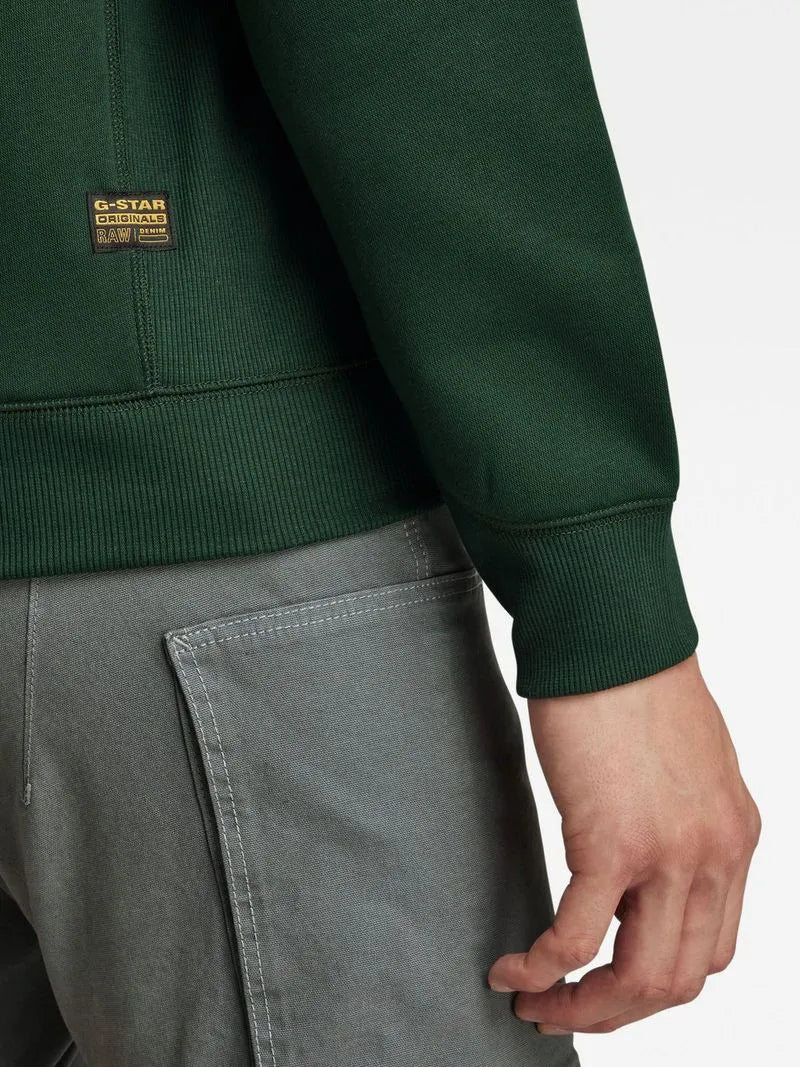 G-Star Mens Premium Core Green Hoodie