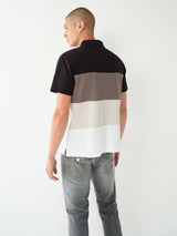 True Colour Block Polo Shirt