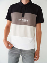 True Colour Block Polo Shirt