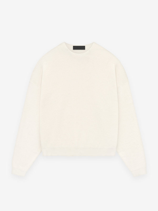 Waffle Crewneck Sweater