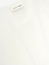 Waffle Crewneck Sweater