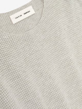 Waffle Crewneck Sweater