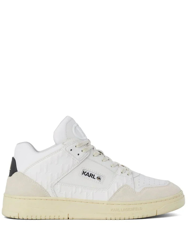 KARL LAGERFELD KREW KOUNTER KL MONOGRAM SNEAKERS