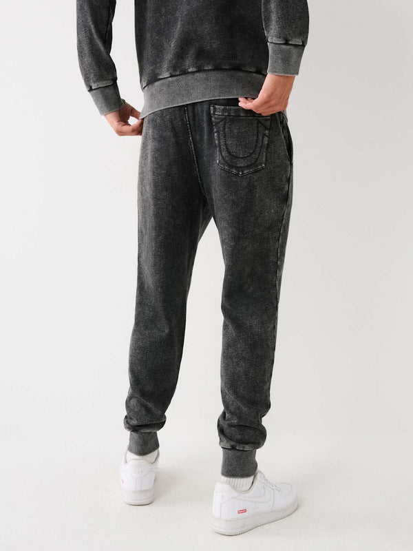 True Religion Registered Classic Track Pants Classic Jet Black