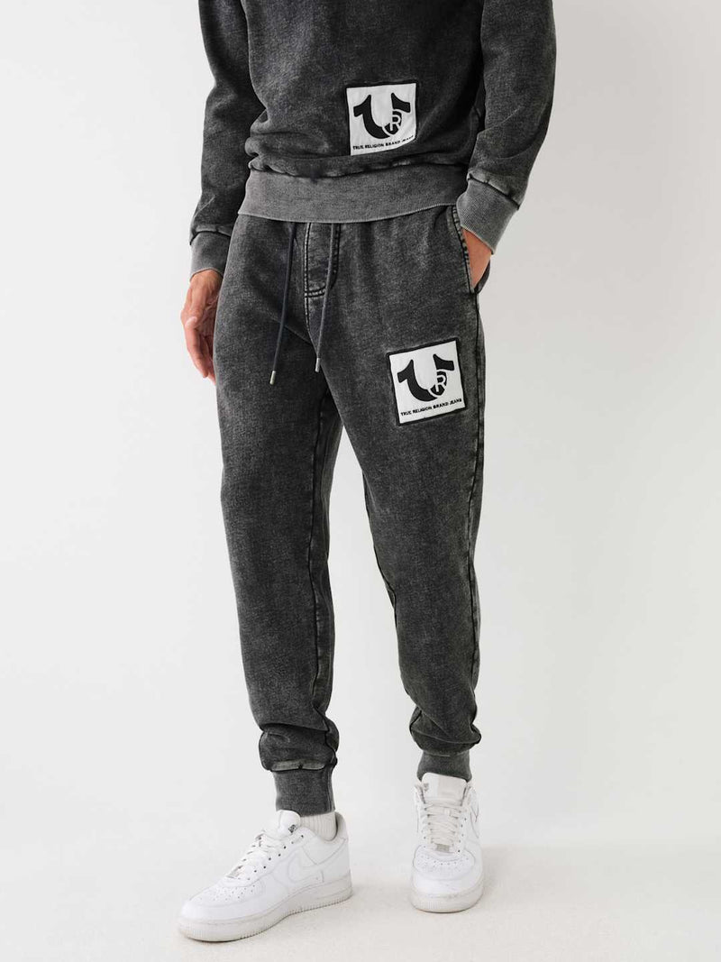 True Religion Registered Classic Track Pants Classic Jet Black