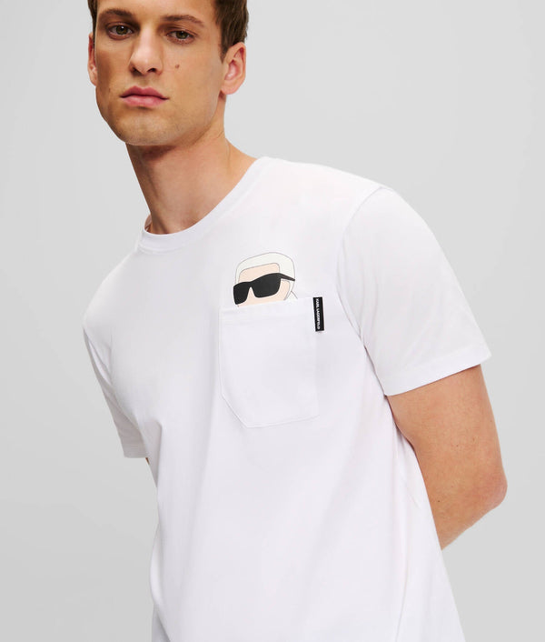 KARL LAGERFELD K/IKONIK POCKET T-SHIRT