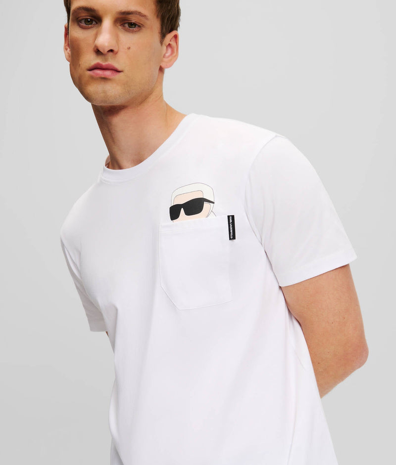 KARL LAGERFELD K/IKONIK POCKET T-SHIRT