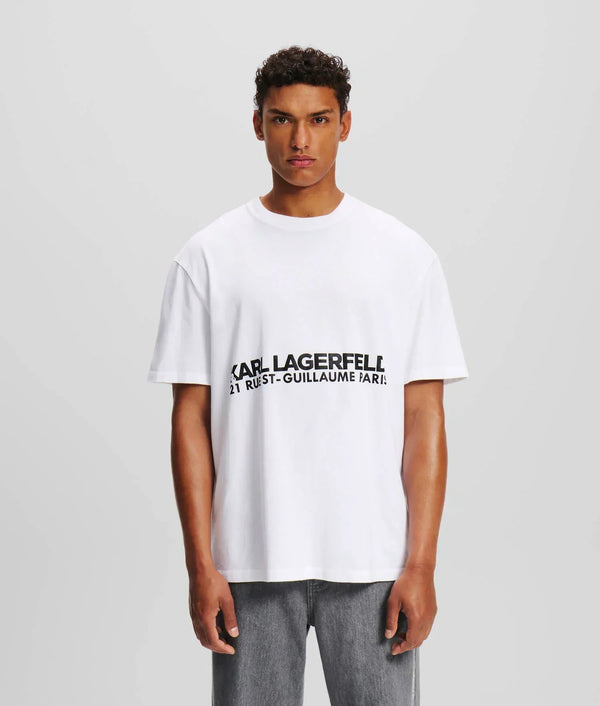 KARL LAGERFELD RUE ST-GUILLAUME WASHED T-SHIRT