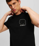 KARL LAGERFELD K/IKONIK OUTLINE T-SHIRT