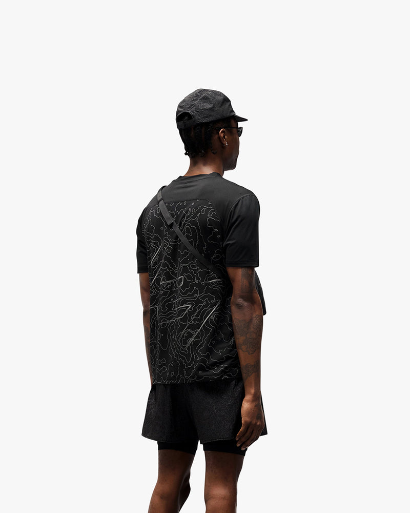 247 Contour Run T-Shirt - Black