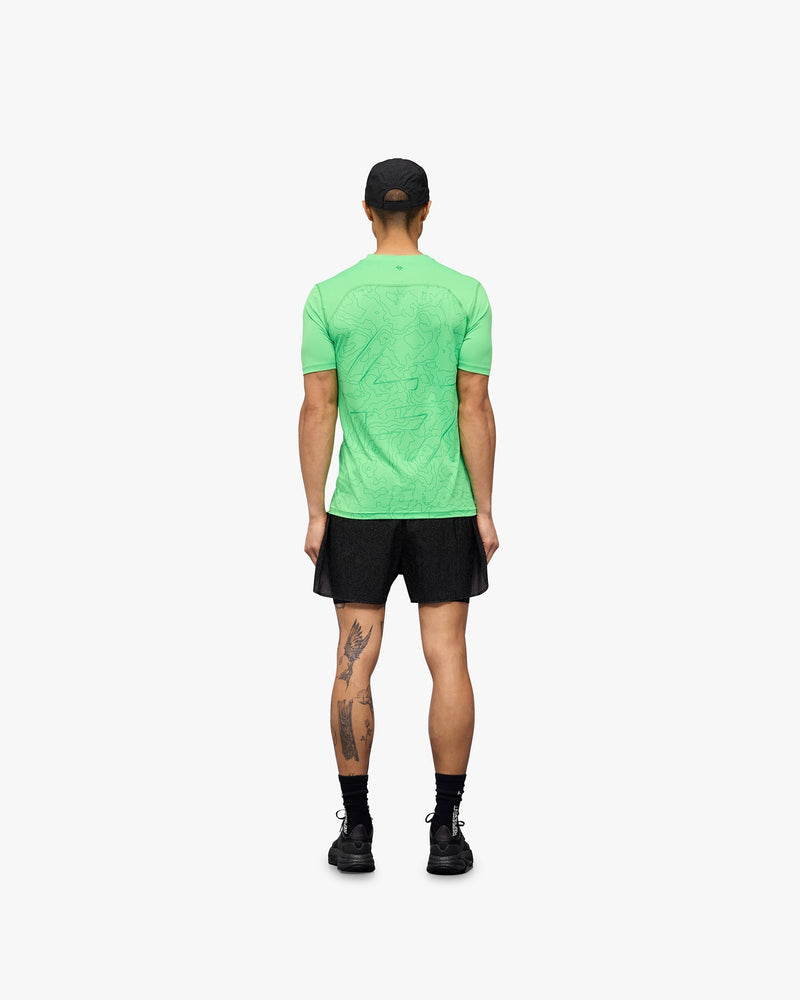 247 Contour Run T-Shirt - Speed Green