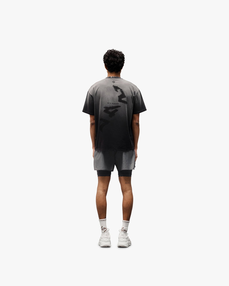 247 Motion Oversized T-Shirt - Aged Black