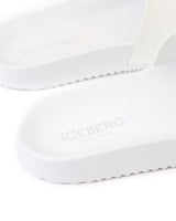 Iceberg White Slides Comfort Timeless