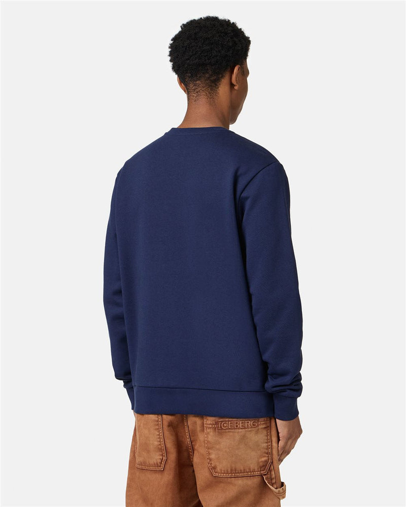 Iceberg Classic Regular Fit Crewneck Sweatshirt With Looney Tunes Detail