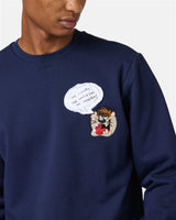 Iceberg Classic Regular Fit Crewneck Sweatshirt With Looney Tunes Detail