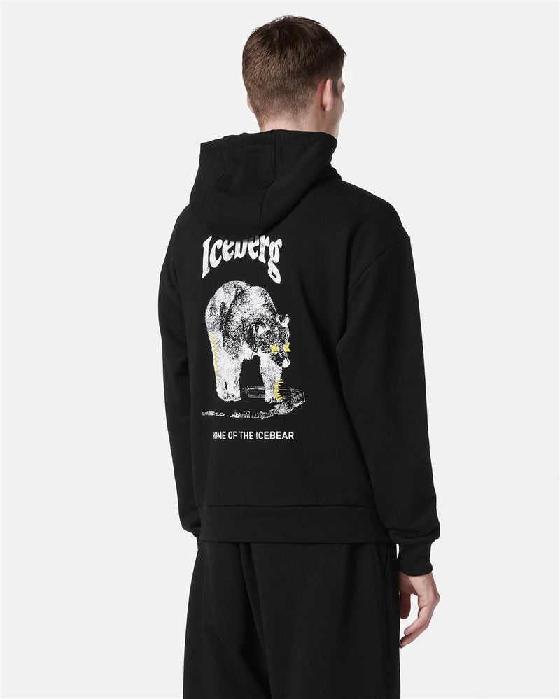 Iceberg Regular Fit Cotton Hoodie