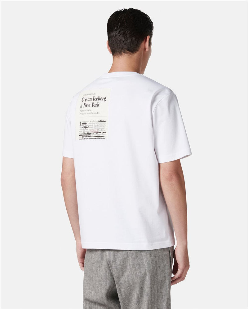 Iceberg Regular Fit Cotton Jersey T-shirt