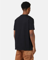 Iceberg Black Classic Regular Fit Cotton Jersey T-shirt