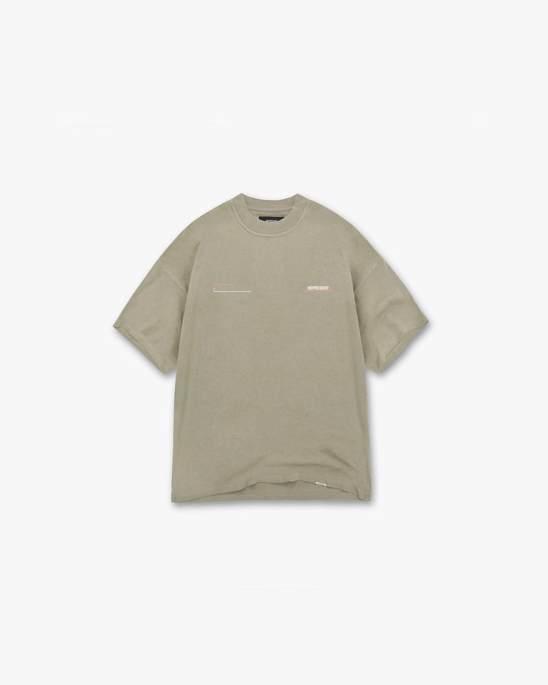 Patron Of The Club T-Shirt - Khaki Pink