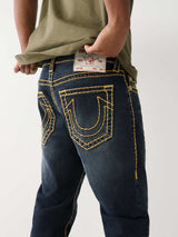 True Religion Jeans Rocco Super T 32 In Chicory Dark Wash
