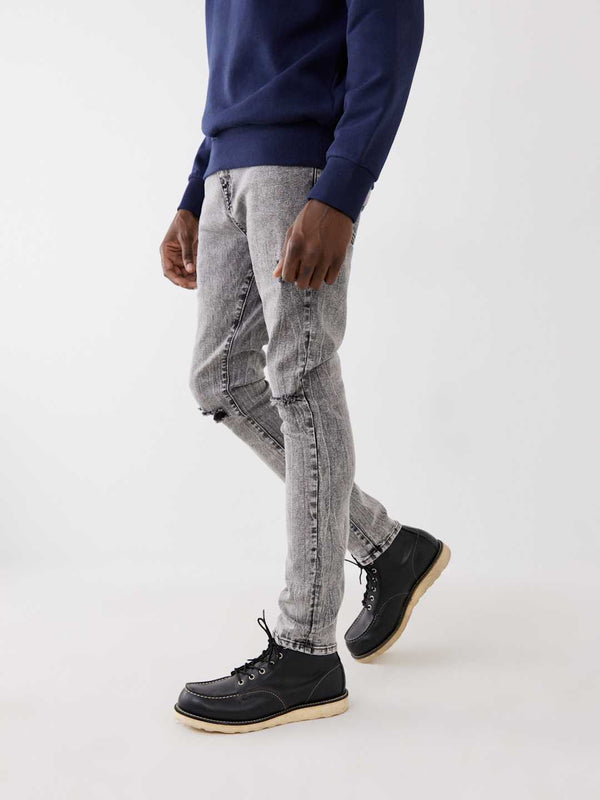 True Religion Jack Jeans No Flap Street Light With Rips