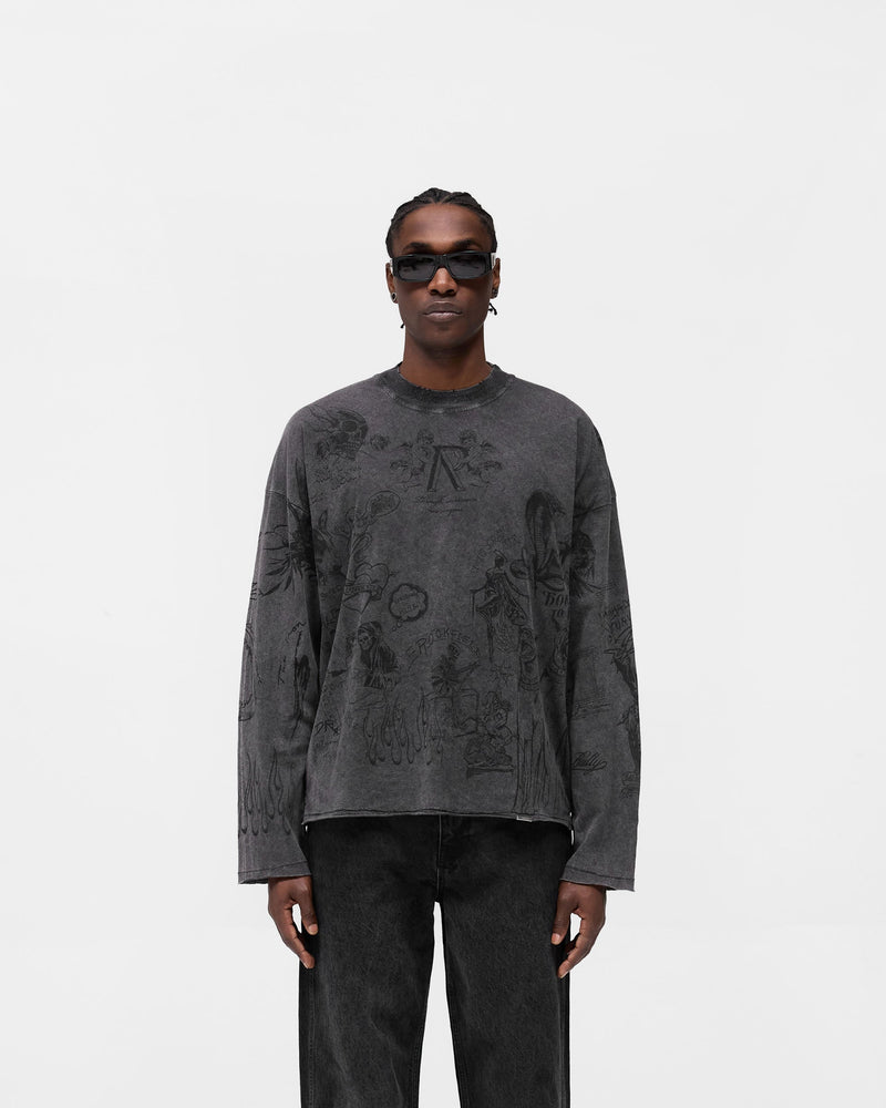 Legacy Long Sleeve T-Shirt - Vintage Grey