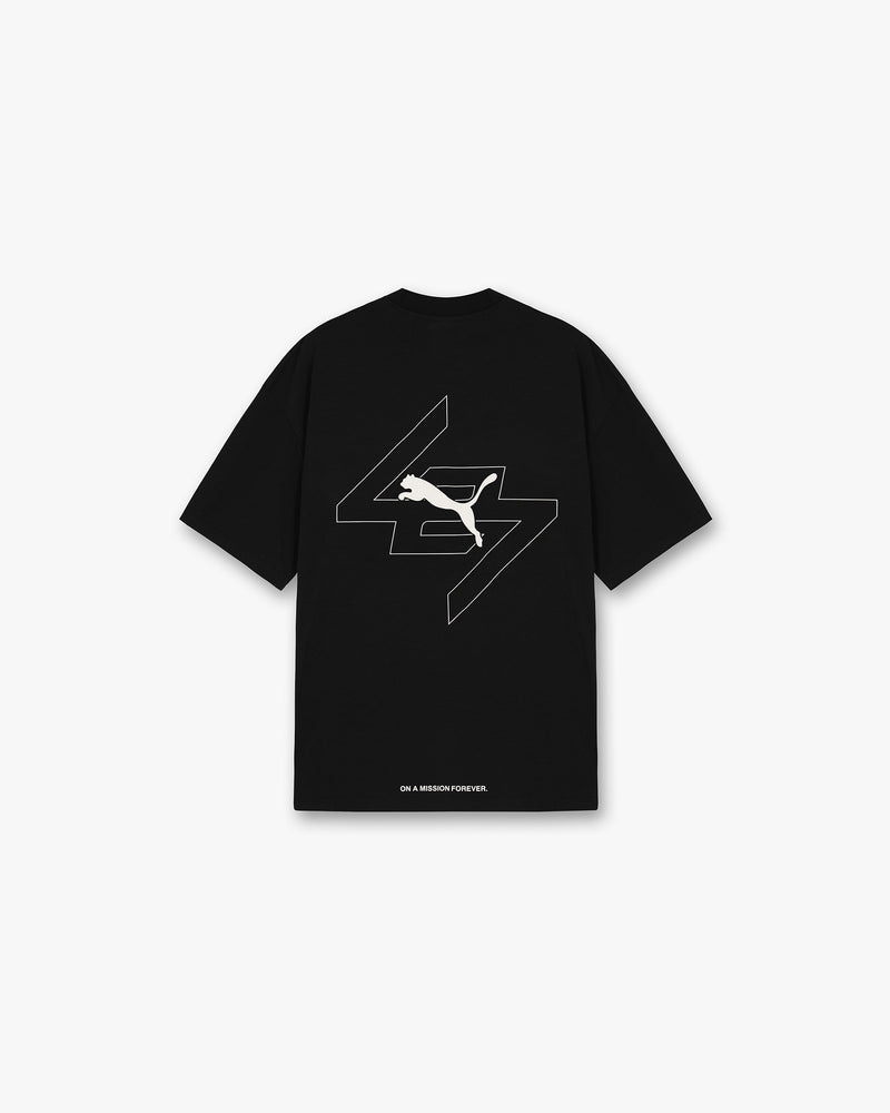 247 X Puma Oversized T-Shirt - Black
