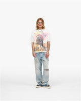 Represent X Iron Maiden Steed T-Shirt - Flat White