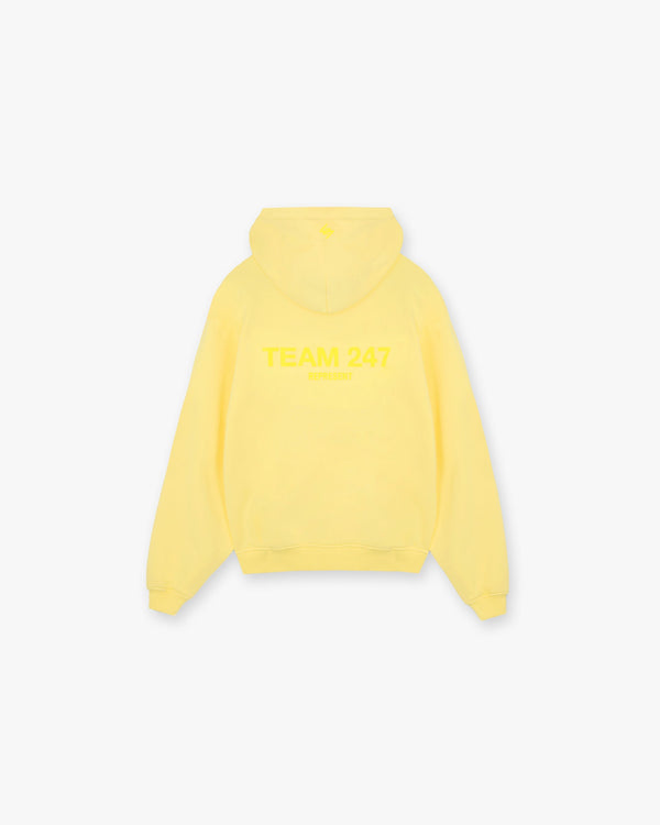 Team 247 Oversized Hoodie - Lemon