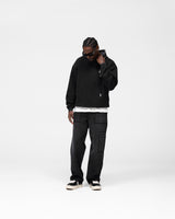 Crest Hoodie - Vintage Black