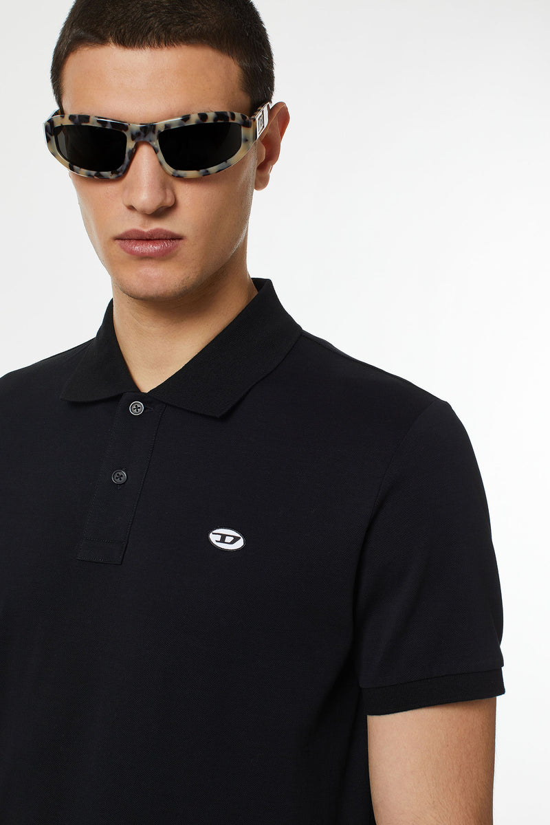 Diesel Polo shirt with oval D patch