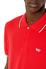 Diesel t-ferry-microdiv Polo shirt with micro Diesel embroidery