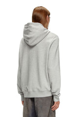 Diesel s-ginn-hood-d Cotton hoodie with mini D patch