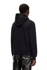 Diesel s-ginn-hood-d Cotton hoodie with mini D patch