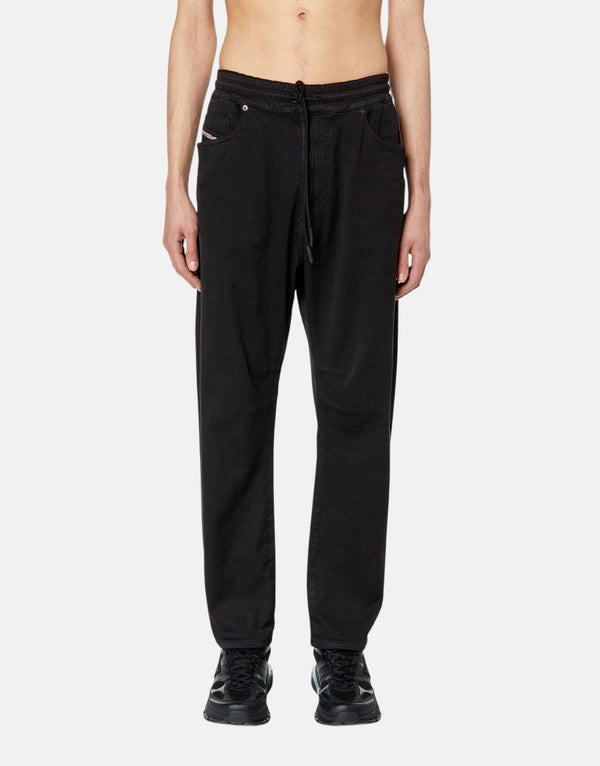 Diesel D-Krooley Jogg Sweat Black Jeans
