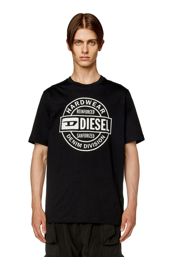 Diesel T-shirt with Diesel Hardwear print