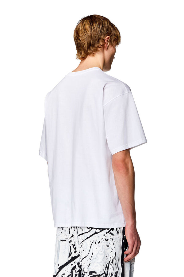 Diesel t-boxt T-shirt with layered logos